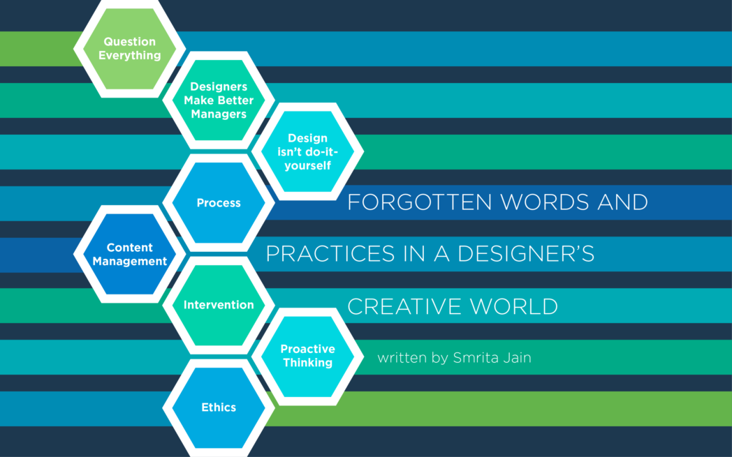 Forgotten Words & Practises in a Designer’s Creative World