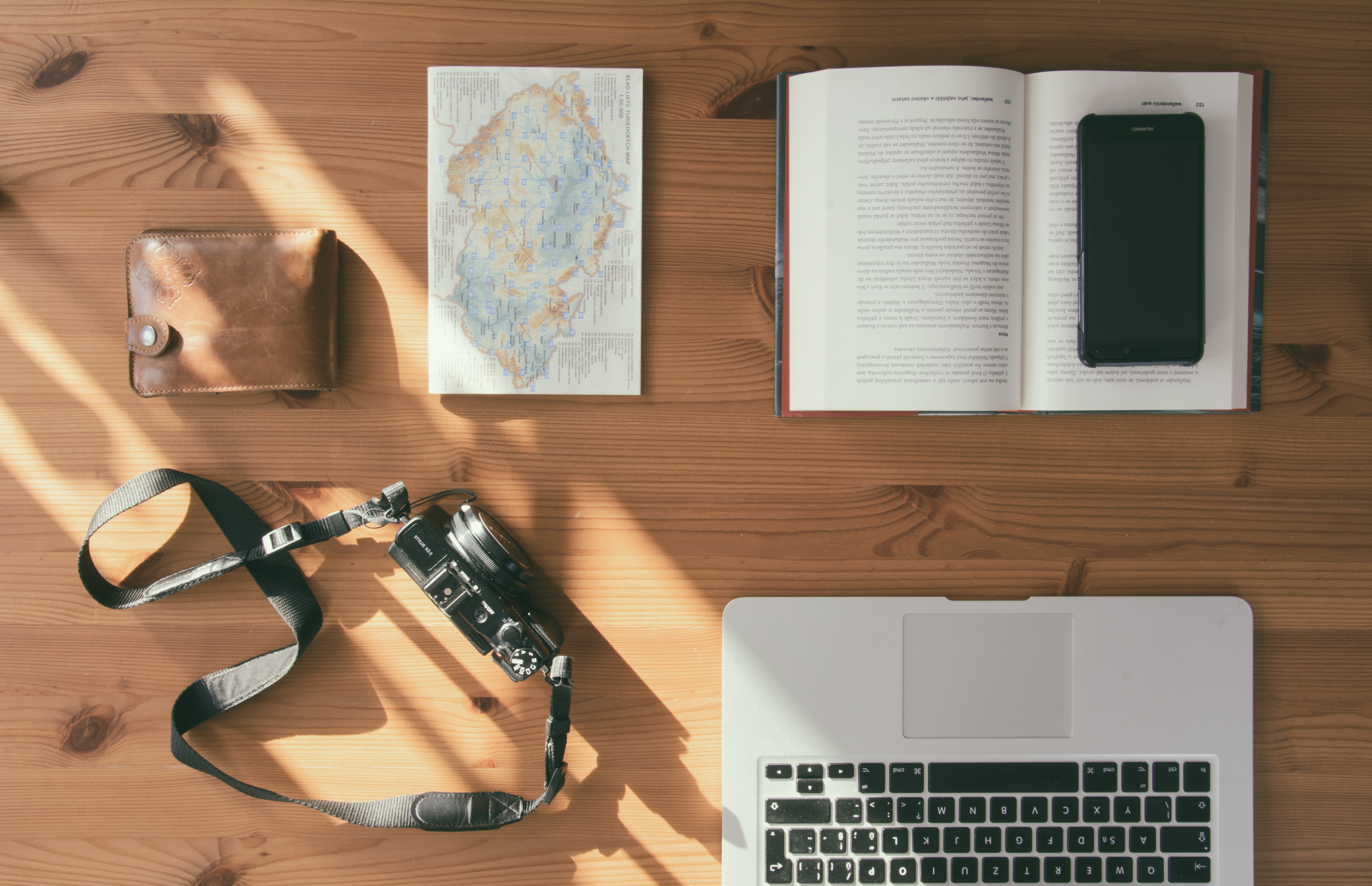 travel office desk